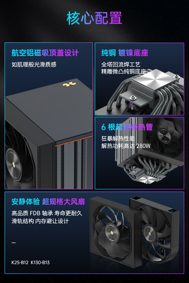 Caesar S1 и Caesar S2 выпускают на волю Beastly Core: супер флагманские процессорные кулеры с двумя корпусами.